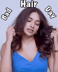 Bad Hair Day Mood GIF