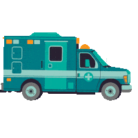 Ambulancia Sticker by Uniteco