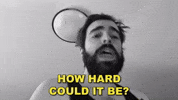 Sarcastic Black And White GIF