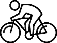 Bike Cycling Sticker by RabbitFuel