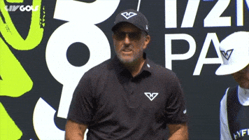 Looking Phil Mickelson GIF by LIV Golf