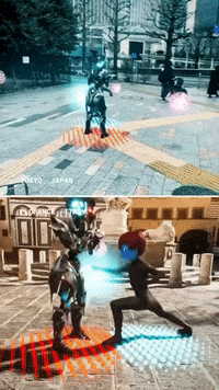 Street Fighter Japan GIF by Jadu AR