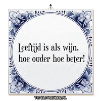 Nl Wijsheid Sticker by Tegelspreuken.nl