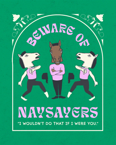 lisamaltbystudio giphyupload horse satire quirky GIF