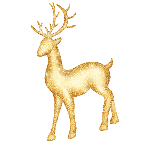 Christmas Deer Sticker by JW Marriott Surabaya