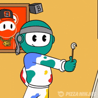 Loop Satisfying GIF by Pizza Ninjas