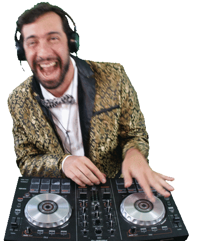 Dj Sticker by Muyloco