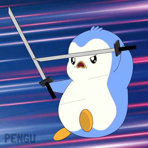 Mad Fight GIF by Pudgy Penguins
