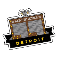 Third Man Detroit Sticker by Third Man Records