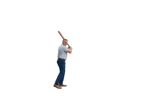 Baseball Swing Sticker by Foster Sells Faster
