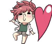 Love You Kiss Sticker by Jin