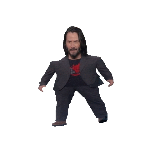 KeanuExperience meme dancing vr ar Sticker