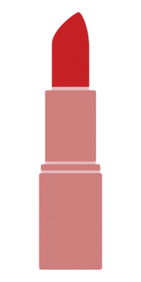 sydneysherrill makeup lipstick red lipstick 17 young and stunning Sticker