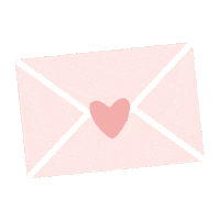 Love Letter Pink Sticker by crizmoradesign