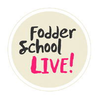 Fodder School Sticker by willaworkshops