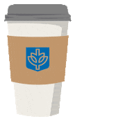 Coffee Studying Sticker by DePaulU