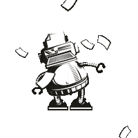Rain Paper Sticker by MACHART