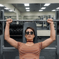 Bench Press Wow GIF by World Of Women