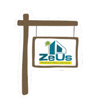 Zeusroatan Sticker by ZeUs Roatan Real Estate