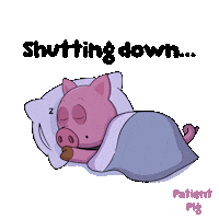 Sleepy Bye Bye Sticker by VeeFriends