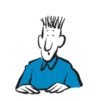 WZWuppertal idk shrug wondering newspaper Sticker