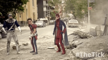 flag five GIF by The Tick