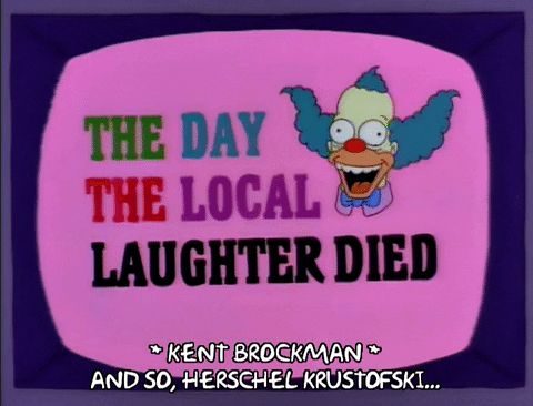 season 7 krusty the klown GIF