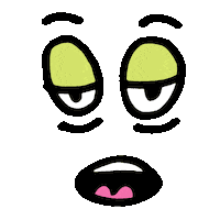 Drunk Face Sticker by Karma Cola