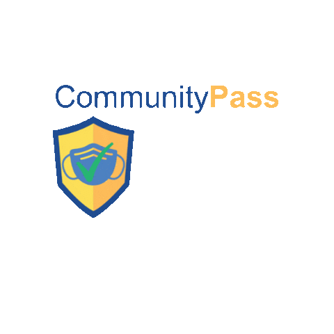 Mycommunityhealth vaccine checkin communitypass vaccinepass Sticker