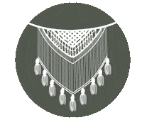Boho Makrame Sticker by Mille Design