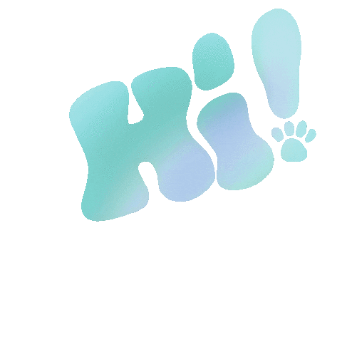 Hi Sticker by Wag Trendz