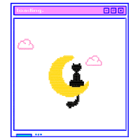 Art Cat Sticker by Gelyane