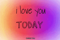 I Love You Rainbow GIF by Chris TDL