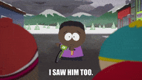 I Saw Him Too