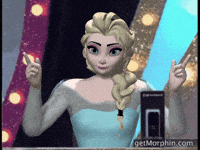 Happy Reine Des Neiges GIF by Morphin