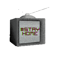 Corona Stay Home Sticker by INTO ACT!ON