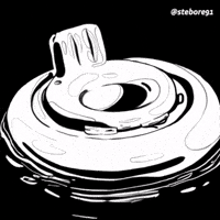 Art Floating GIF