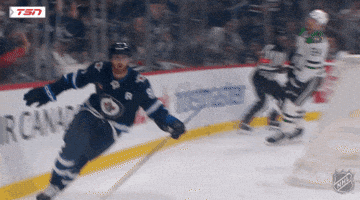Happy Winnipeg Jets GIF by NHL