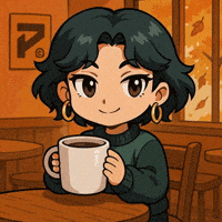 Falling Leaves Cafe GIF by Persona