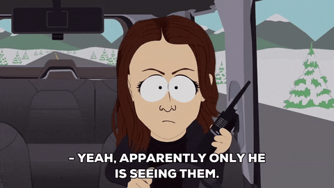 driving walkie talkie GIF by South Park 