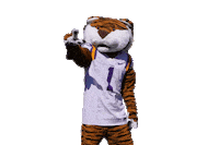 Go Tigers Dance Sticker by Louisiana State University