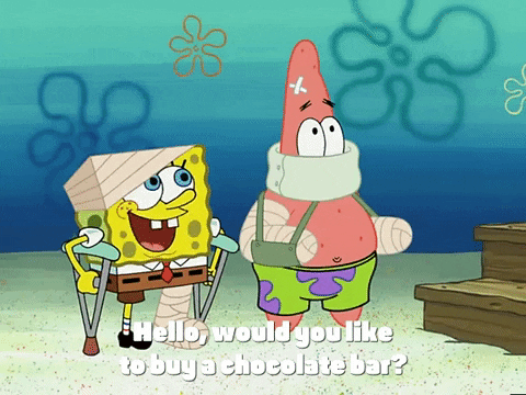 season 2 chocolate with nuts GIF by SpongeBob SquarePants
