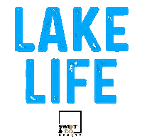 Lake Lakelife Sticker by SwiftandCoRealty