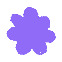 shopamyclothing fashion illustration flower purple Sticker