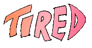 Tired Over It Sticker by Christian Love