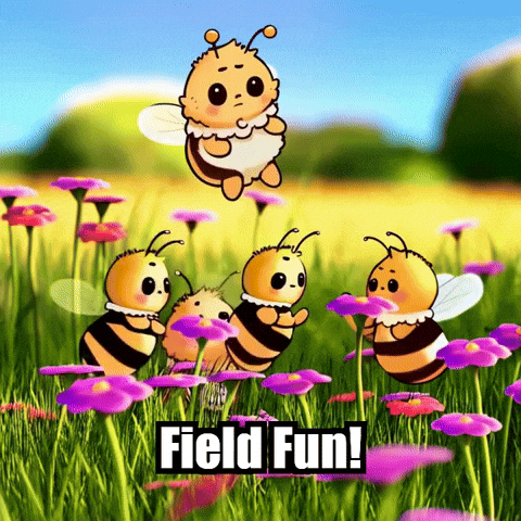 Bee Field Trip GIF by Beelightened