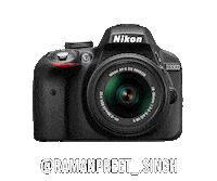 Nikoninstabadge D3300 Sticker by NikonIndia