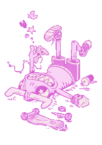 Happy Video Game Sticker