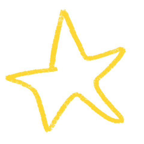Happy Star Sticker by Columbus Café & Co
