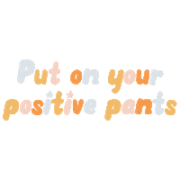 Happy Pants On Sticker by BLAKE SEVEN